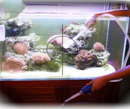 Arrivée en plastique Aquarium propre vide changement d'eau gravier nettoyant réservoir de poisson Siphon pompe 4302794