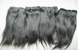Llegada, venta de cabello humano procesado, 9 Uds., lote, tejido entero, liso, ondulado, liquidación 73938733454080