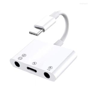 Aankomst Type-C Android mobiele telefoon live 3 in 1 USB Sound Card Adapter 3,5 mm Jack aux audio