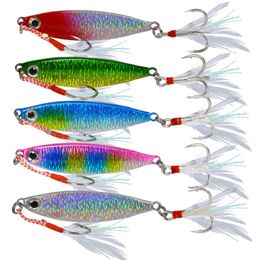 Arrival VIB New Metal Spinner Fishing Bass Lures Sinking Wobbler Long Shot Bait Hard Artificial Fish Lure Tackle