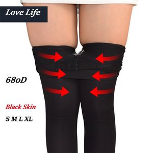 Arrivée femmes collants contrôle pantalon printemps automne varices Compression collants Sexy jambe façonnage bas 211204