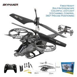 Arrivée YD713 RC Helicopter 35ch 24g Hauteur FIXE PRÉCISION GYROSCOPE DROPS RÉSISTANCE DRONETOYS CADEAU pour les enfants 240508