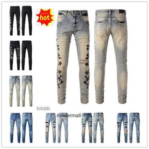 Arrivées COOLGUY amari Designer Holes amirl Man New amirlies Mens Luxury am Denim Jeans amis Pantalon Jean imiri Biker Pants amiiri 2024 Clo QL0K