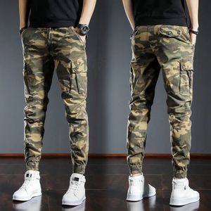 arrivent des pantalons cargo de luxe légers pour hommes, des pantalons de camouflage multi-poches, des pantalons tactiques de sports de plein air, des jeans décontractés slim fit ; 231229