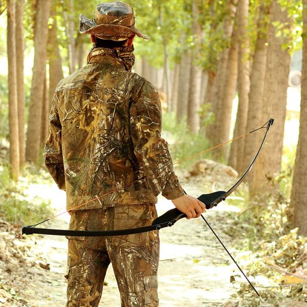 Arrow 30/40 lbs archerie reprise archet arc en bois et flèche set pour le tir extérieur enfant adolescent sport pratiques de chasse accessoires de chasse