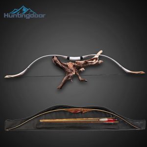 Arrow 3070lbs mongol de chasse à l'arc traditionnel en cuir en cuir en cuir en cuir en cuir en cuir en bois pour les sports de tir au tir à l'arc