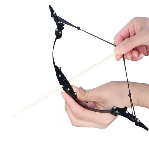 Arrow Mini Recurve Bow 30m Range intérieure Outdoor Fun Arcry Toy Toy Creative Ornaments pour le jeu d'athlétisme