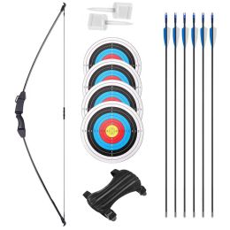 ARROW OUTDOOOR Youth Arcing Equipment 15 lbs Children's Straight Tull Recurve Bow's Children's Straight Bow Set ACCESSOIRES