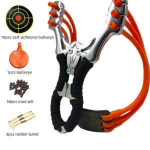 Arrow Professional Shooting Slingshot Catapult Toys Outdoor High Quality With Card Ball Band Rubber Band Athletic Shooting Games Toys