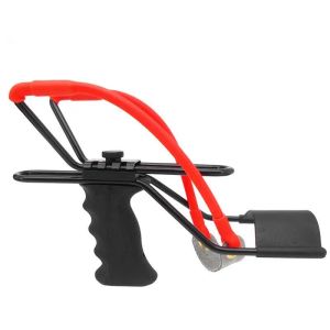 Arrow Slingshot Hunting Professional poderoso juego al aire libre de acero inoxidable de acero inoxidable con tiras con tiro de goma 2021