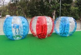 Arrvail Air Bubble Soccer Zorb Ball 0,8 mm PVC 1,2 m 1,5 m 1,7 m Lucht bumperbal Volwassene opblaasbare bubbel voetbalzorb bal 240429