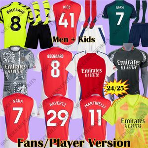 Arsen Nall 24 25 Fans Joueur Whiteout Rice Soccer Jerseys Maharishi G. Jesus Saka Maillot Jerseys Arsen All Jersey Kid Kids Martinelli Saliba Futbol Arsen Kids Jersey