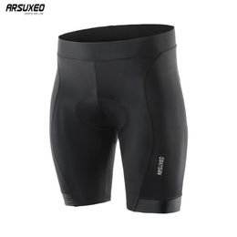 ARSUXEO 2020 Pantaloncini da ciclismo da uomo 3D imbottito Collant antiurto Mountain Bike Pantaloncini da bici Bicicletta MTB Strada Downhill Bermuda 563352Y