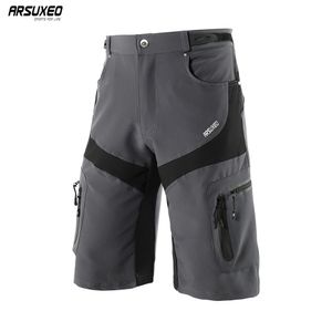 ARSUXEO short de cyclisme homme vtt Sports de plein air descente VTT short de vélo résistant à l'eau respirant 1806