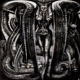 Kunstposter Hr Giger Li II Stoffen poster 36 x 24 Decor-016272Q