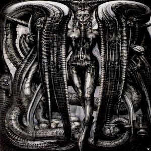 Affiche d'art Hr Giger Li II, affiche en tissu 36x24, décor-016296x