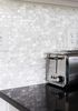 ART3D 30X30CM Autocollants muraux 3D Mother of Pearl Shell Mosaïque Backsplash Tuile pour la cuisine Salle de bain, Fonds d'écran (10 pièces)