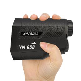 ARTBULL GOLF RATIQUE ATTAGE 650M 1000M Télescope de chasse Golf Slope ajusté Mode Flag-Lock Sport Laser Distance Metter 240513