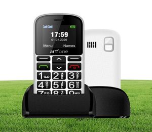 Téléphone mobile Big Button Artfone CS188 pour le téléphone mobile GSM amélioré avec le numéro de bouton SOS Numéro 1400mAh Battery5220990