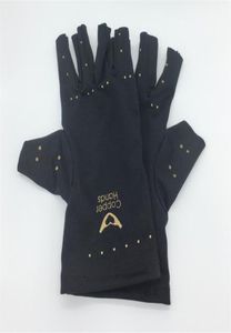 Gants d'arthrite mains de cuivre anti-arthrite thérapie de compression de cuivre gants de demi-doigt à la main soulagement articulaire sang circulatio5965631