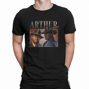 Arthur Morgan Appreciati T-shirts Red Dead Redempti 100% Cott Tops Vintage à manches courtes O Cou T-shirt Idée cadeau T-Shirt u2lL #