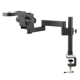 Articulerende arm klemmicroscoopbeugel 76 mm 50 mm focushouder voor stereomicroscoop monoculaire lens videomicroscoopcamera