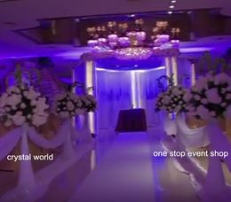 Arrangement de fleurs artificielles centres de table de mariage, planificateur d'événements pour arrangement de fleurs