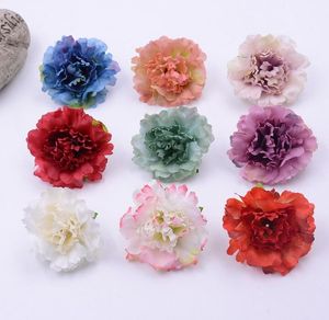 Fleurs artificielles fête de noël mode mariage tête en soie décoration de maison pour cadeau du jour du mois