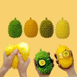 Fruits artificiels Jouet de décompression durian mignon Jouets à montée lente Fun Kids Kawaii cadeau