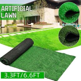 Kunstgras Turf Tapijt Kunstgras Outdoor Tapijt Synthetische Fake Faux Tuin Gazon Landschap Simulatie Plant Decor1258J