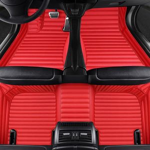 Tapis de sol de voiture en cuir artificiel pour tesla modèle 3 SX Y accessoires tapis alfombra Luxury-Surround218G