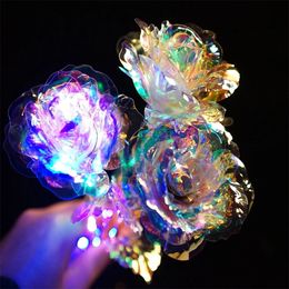 Kunstmatige Rose Infinity Rainbow Flower Perfect Cadeau voor Valentijnsdag Moederdag Verjaardag Wedding Anniversary