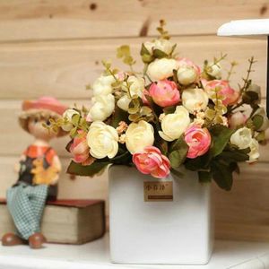Roses Artificielles Fleurs en Soie Home Room Party Decor