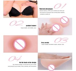 Formes de sein en silicone artificiel Faux seins seins seins pour crossdressher drag queen transvestite mastectomy9189485
