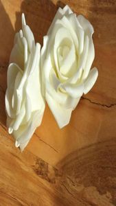 Simulation artificielle Fleurs de camélia rose 65cm256quot PE mousse pour bouquet de mariée bricolage baiser Bal7982440