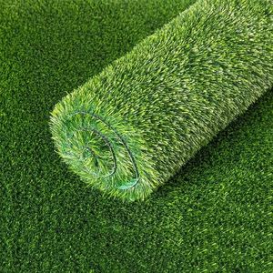 Gazon artificiel Simulation de prairie, fausse mousse, tapis de gazon artificiel, plante de cour, décoration extérieure de jardin, tapis de gazon