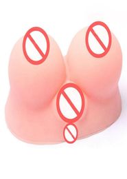 Kunstmatige vagina mannelijke masturbatiemachine topkwaliteit vlees ultra realistische vagina en grote borsten mannelijke masturbator sekspop adu9432388