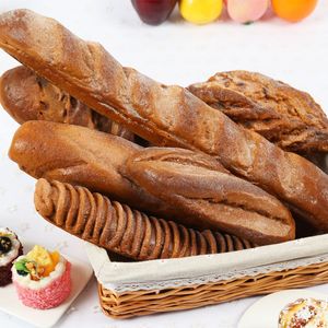 Gâteau artificiel faux pains spongieux fourniture de fête festive aliments artificiels Simulation pain modèle photographie accessoire 20220613 D3