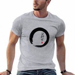 Artiste calligraphie Enso Circle of Infinity T-Shirt vêtements vintage sublimes hauts d'été vintage t-shirts blancs unis hommes O0x0 #