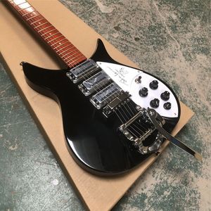 Guitare noire 325 avec une longueur d'accord effective de 527 mm en stock, livraison gratuite, vente en gros et au détail