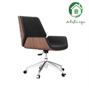 ArtisticLife Home Study Hidpose Chair Modern Simple Conference Staff Office Office Chair en cuir Livraison gratuite