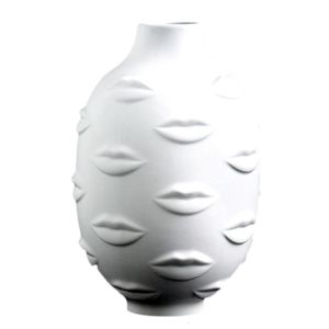 Artistes, plantes en pot, plantes en pot, décoration de jardin, poterie blanche Vase Lip White Ceramic 220406