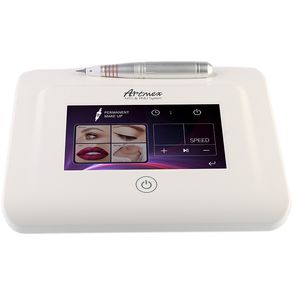 ArtMex V11 Permanente Makeup Kits Pro Digital Tattoo Machine Set Eye Brow Lip Rotary Pen MTS-systeem