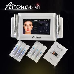 Artmex V8 Tattoo Máquina para maquillaje permanente Ceja Maquillaje UpLip Pluma permanente rotativa