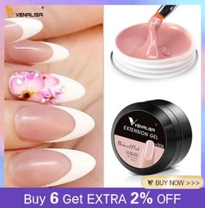 ArtNail Venalisa 15 ml Construction forte gelée fine rose clair constructeur Camouflage ongles étendre français Gel4056989