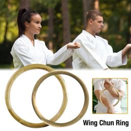 Artes 28/35 cm Wing Chun Kung Furattan anillo aro entrenamiento puente de mano fuerza Kung Fu equipo de artes marciales ejercicio anillo de ratán