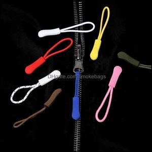 Artes y manualidades 10/20 piezas Cremallera Pl Pler Extremo Ajuste Cuerda Etiqueta Reemplazo Clip Hebilla rota Fijador Zip Cord Tab Bolsa de viaje Maleta Tienda B Otpix