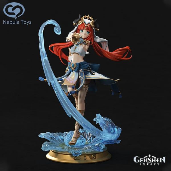 Arts et artisanat 27 cm Nilou Genshin Impact figurines d'anime Figurine d'action sexy Statue en Pvc modèle poupée décoration à collectionner ornement jouets enfant cadeau 231017