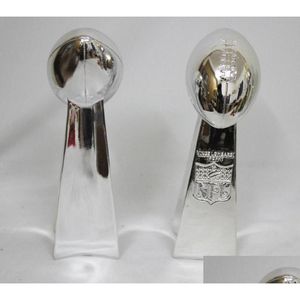 Arts et artisanat 34 cm American Football League Trophy Cup The Vince Lombardi Height Replica Rugby Nice Gift6756397 Drop Livrot Home G DHQJW
