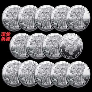 Kunsten en Ambachten Amerikaanse Vrijheidsbeeld Herdenkingsmunten 2011-2023 + Eagle Head Coin Herdenkingsmunt Productie T240306